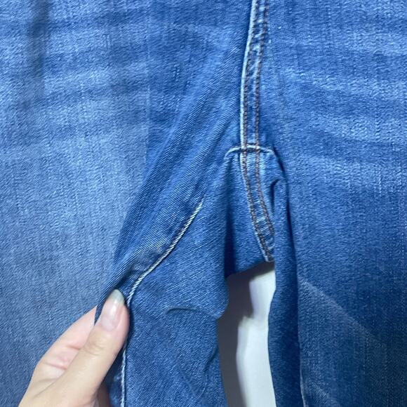 Judy Blue Jeans Womens Plus 22W Blue Distressed Slim Fit Stretchy Pockets - Picture 8 of 10